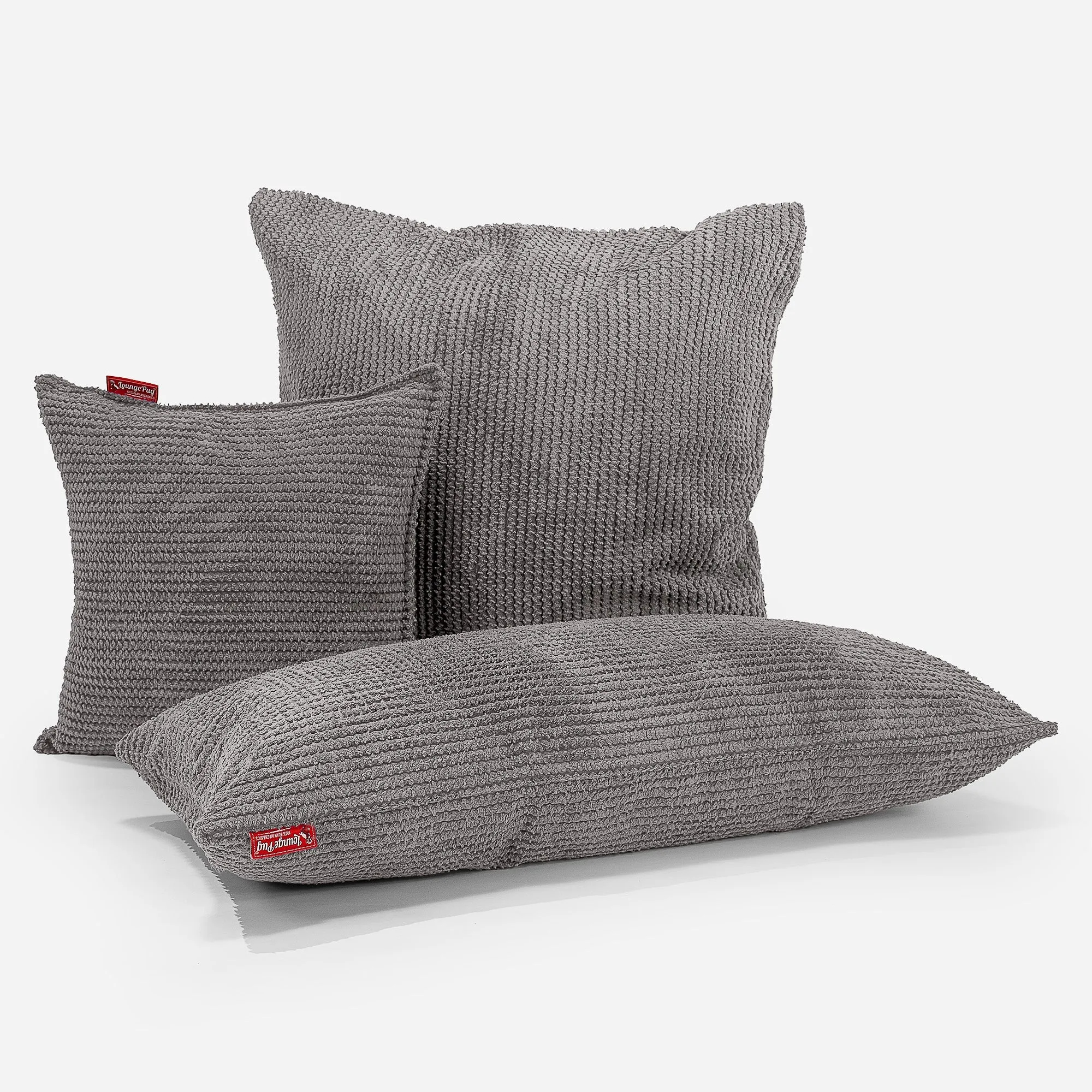 Extra Large Scatter Cushion Cover 70 x 70cm - Pom Pom Charcoal Grey