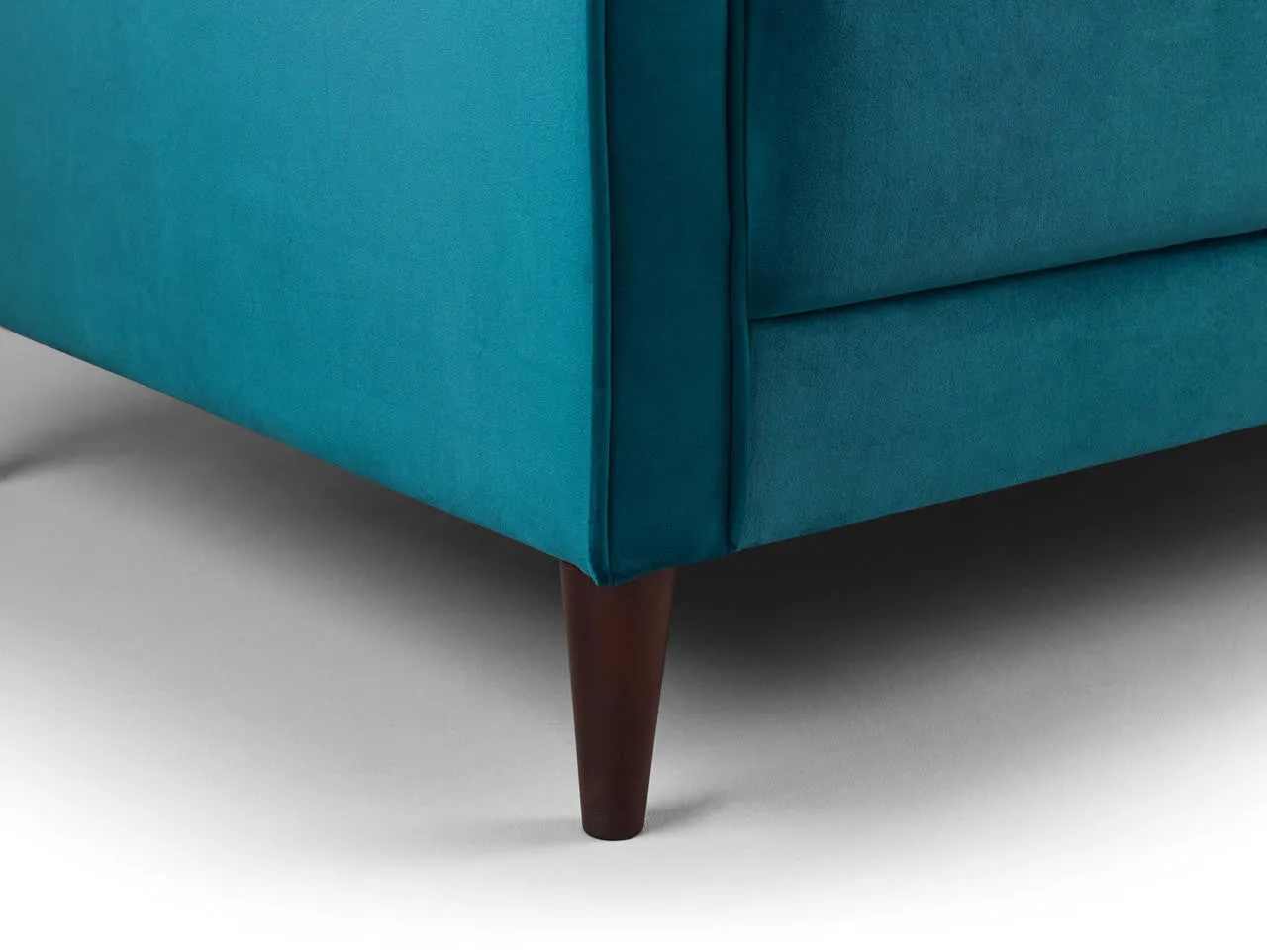 Fuji Sofa - Plush Teal 2 Seater