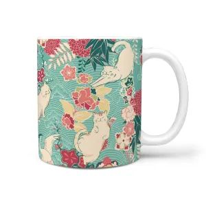 Green Cats Mug