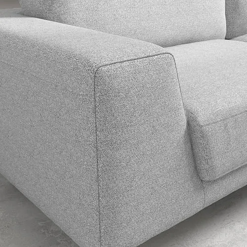 Hopper Sofa 3 Seater Light Grey (New)