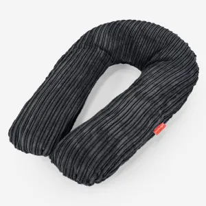 Hug Pillow - Cord Black