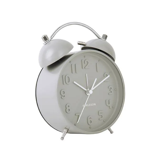 Iconic Alarm Clock - Grey