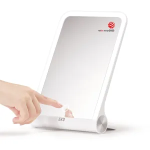 iMira  1X Foldable 10.6" LED Mirror - White