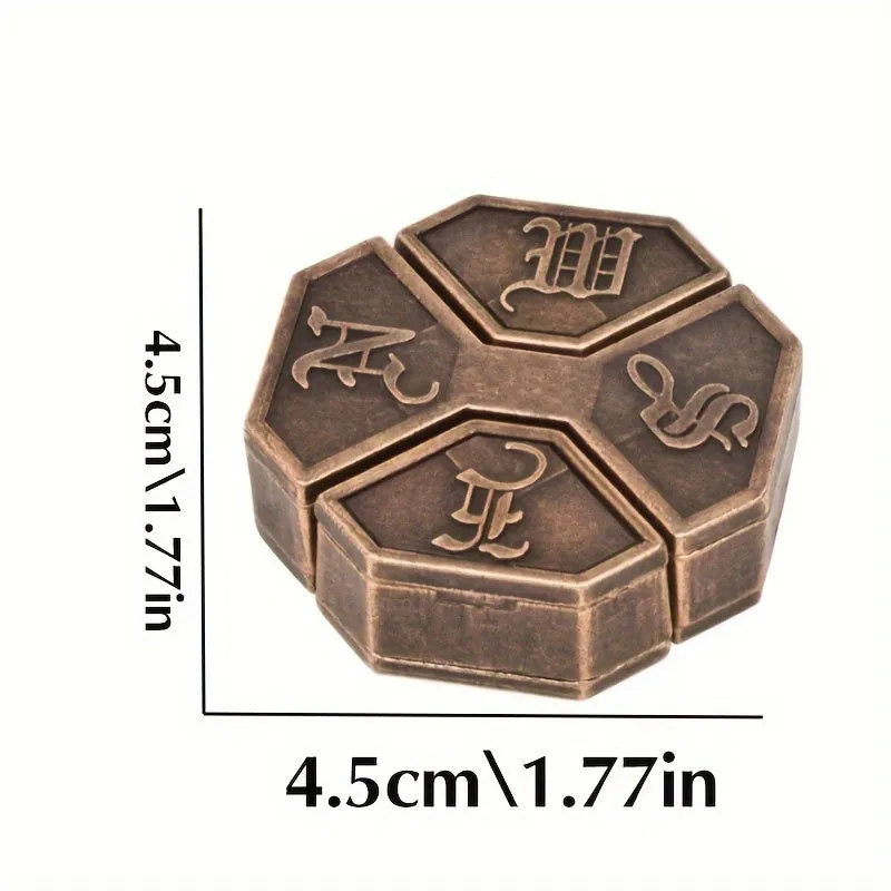 IQ Metal Brain Teaser Puzzle Game Toy Perfect Fun Gift