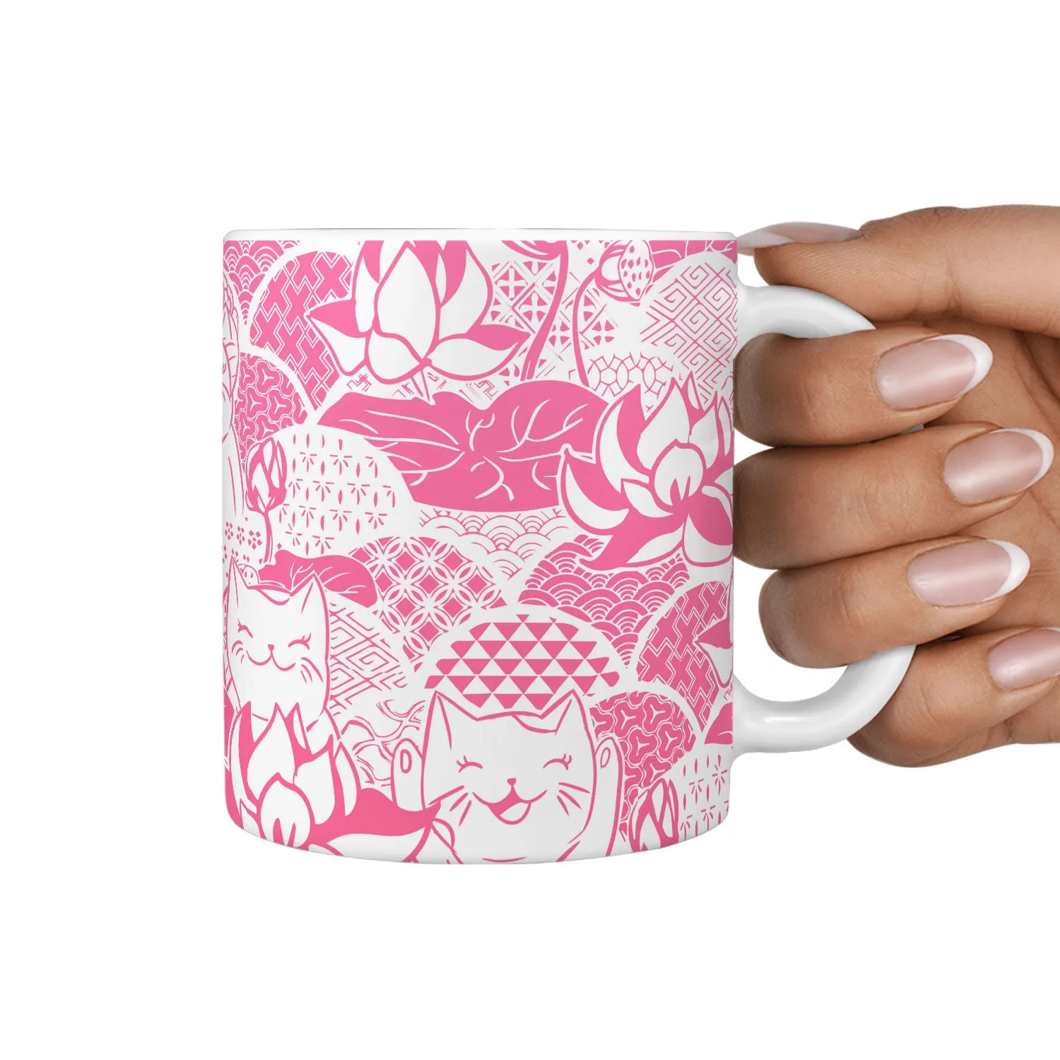 Japanese Cats Mug