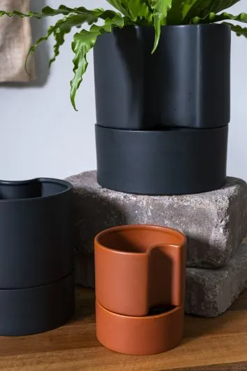 Jett Self-Watering Pot | Terracotta (Small)