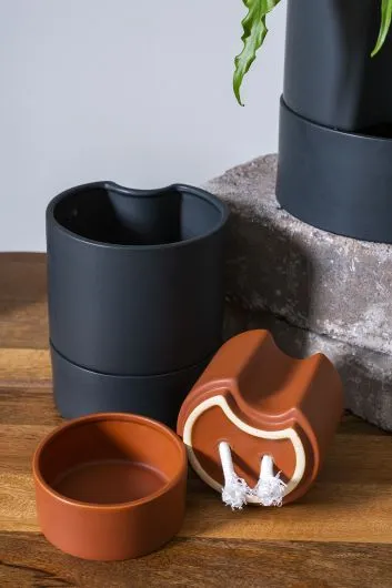 Jett Self-Watering Pot | Terracotta (Small)