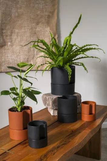 Jett Self-Watering Pot | Terracotta (Small)