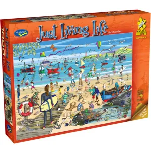 Just Living Life 1000 Piece Puzzle Beachcombers