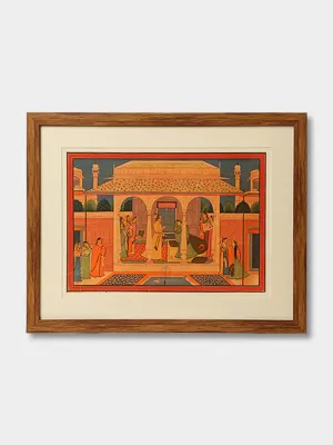 Kangra Miniature: Rangmahal