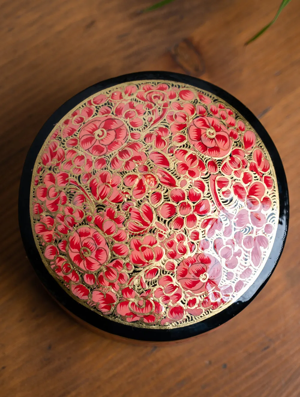 Kashmiri Papier-Mâché Coasters (Set of 6)
