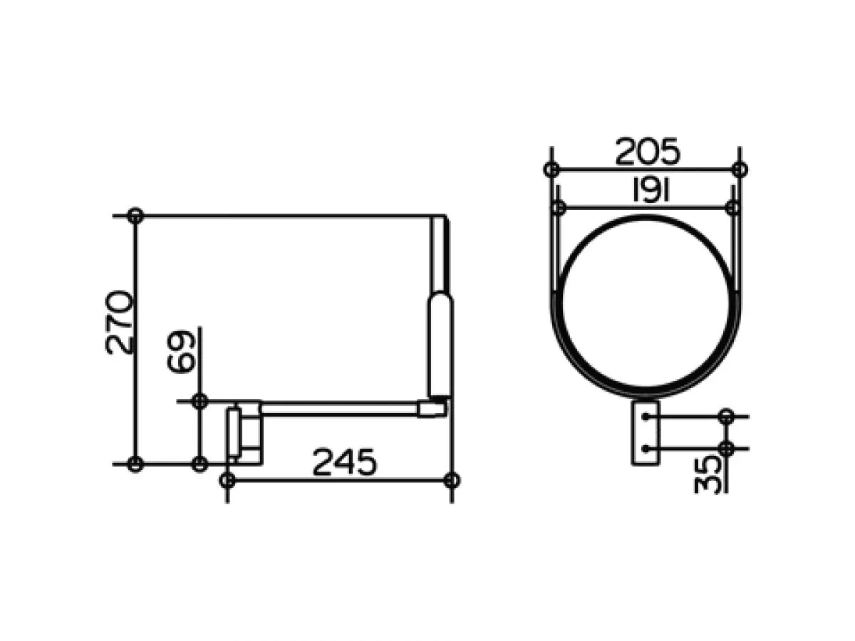Keuco Plan Cosmetic Mirror