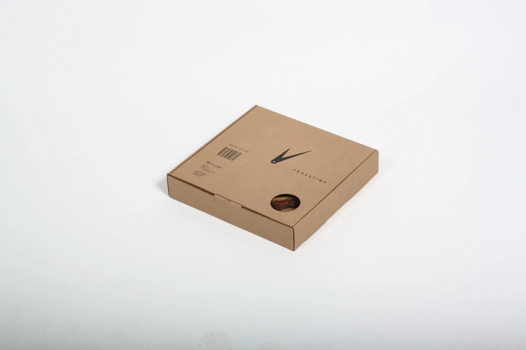 Laika Oak Slice Table Clock