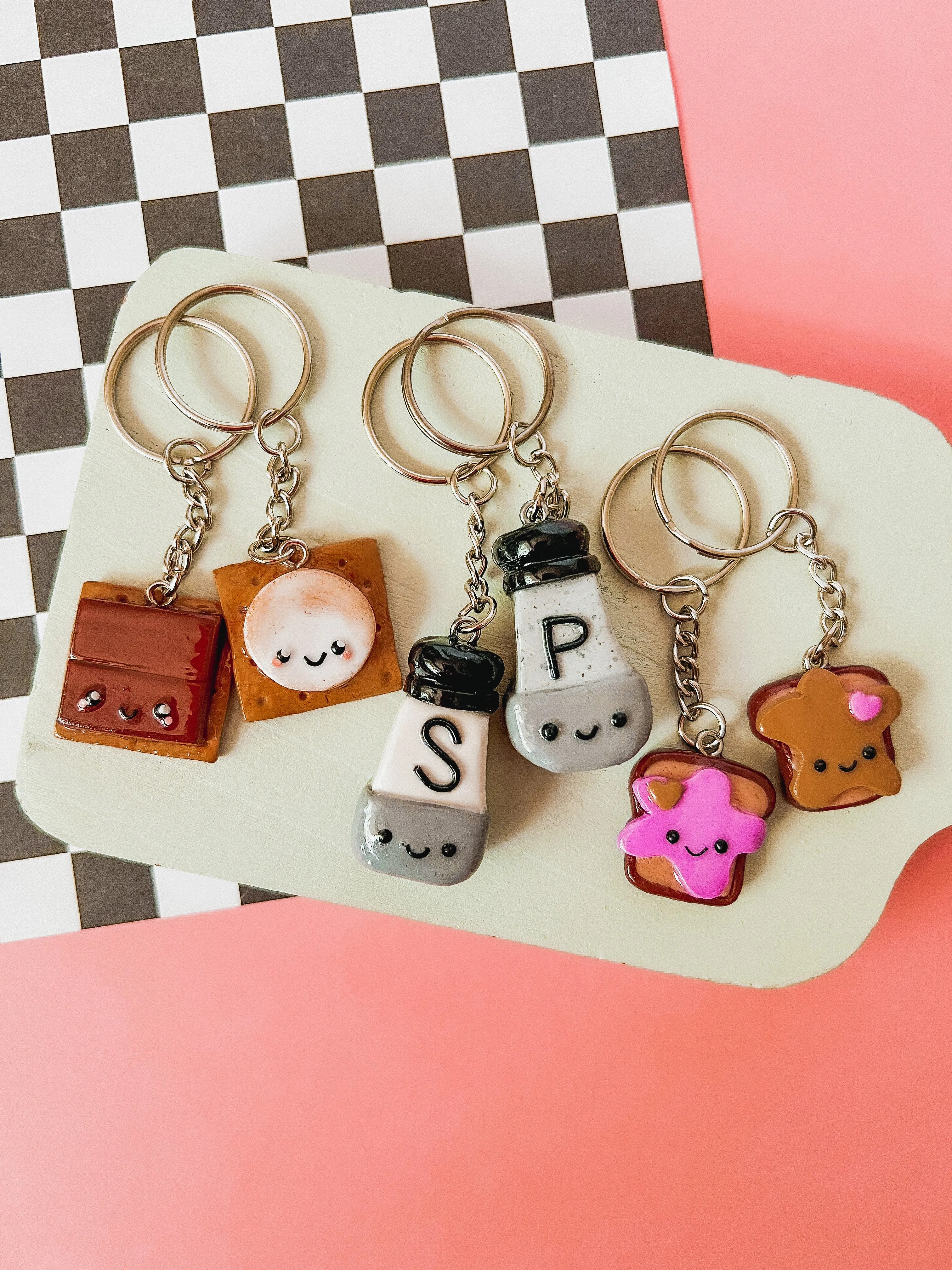 Larry | Waffle Keychain