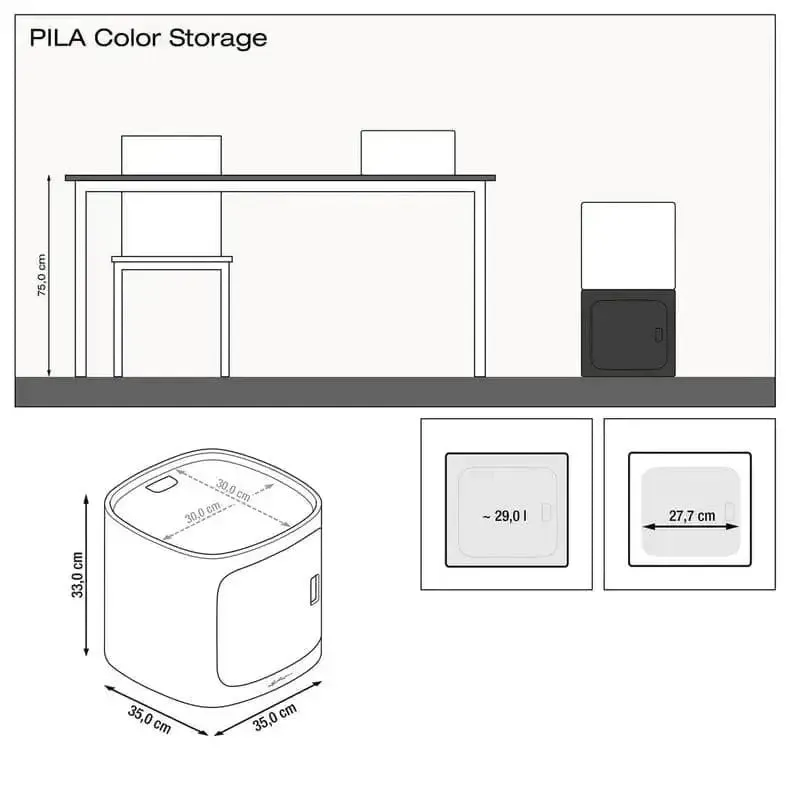 Lechuza PILA Storage