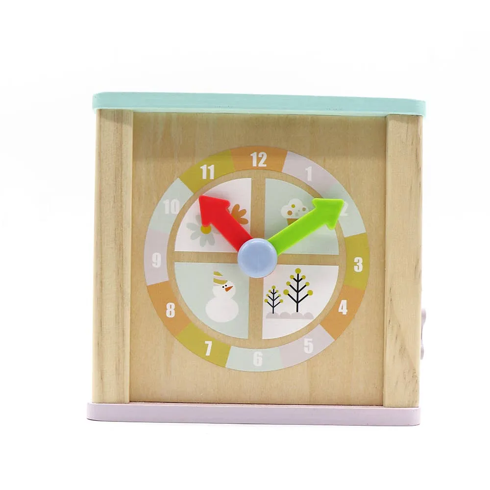 LEO & FRIENDS Wooden Activity Toy for 1, 2 Year-Old-Girls
