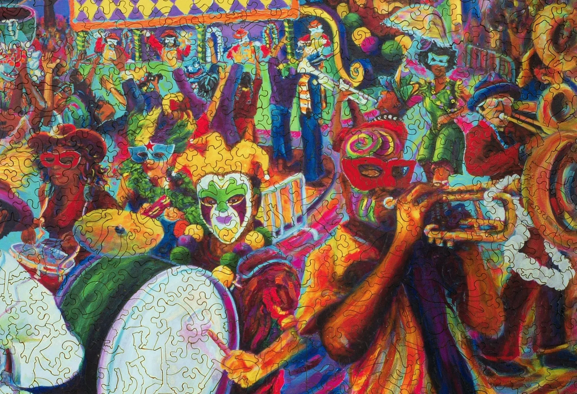 Liberty Puzzle - All on a Mardi Gras Day