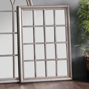 Luminara Window Silver Mirror