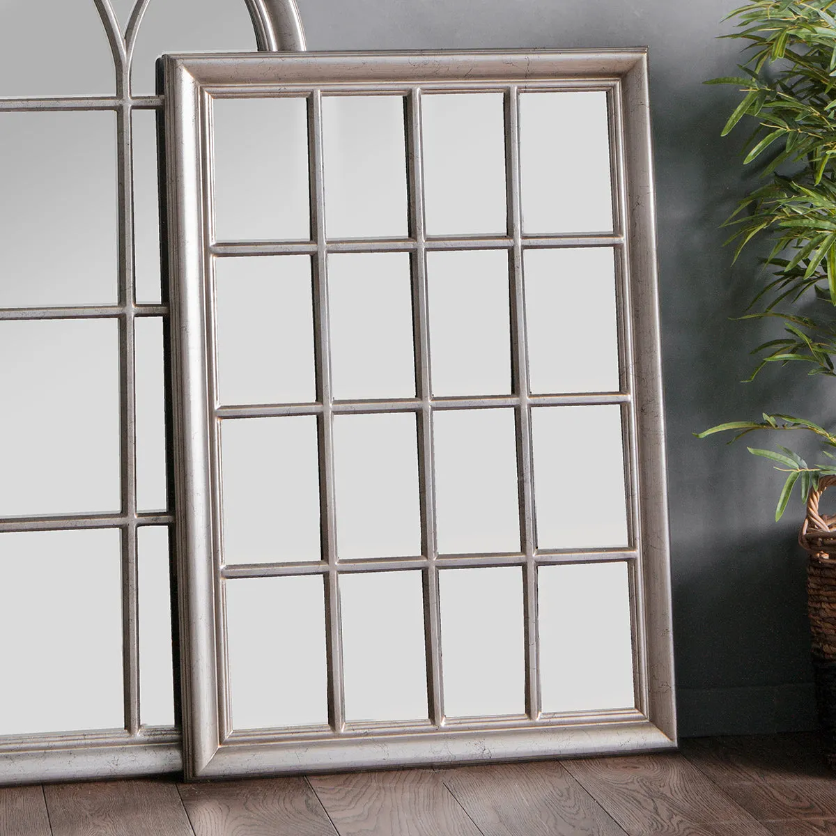 Luminara Window Silver Mirror