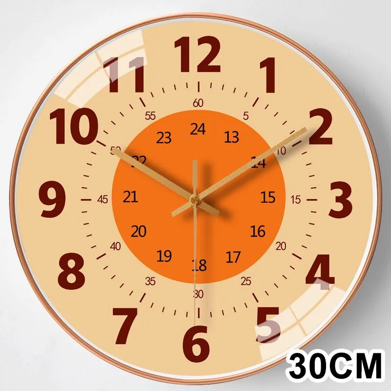 Modern Nordic Cartoon Wall Clock