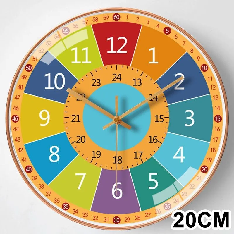 Modern Nordic Cartoon Wall Clock