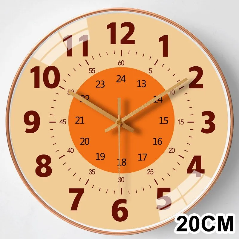 Modern Nordic Cartoon Wall Clock