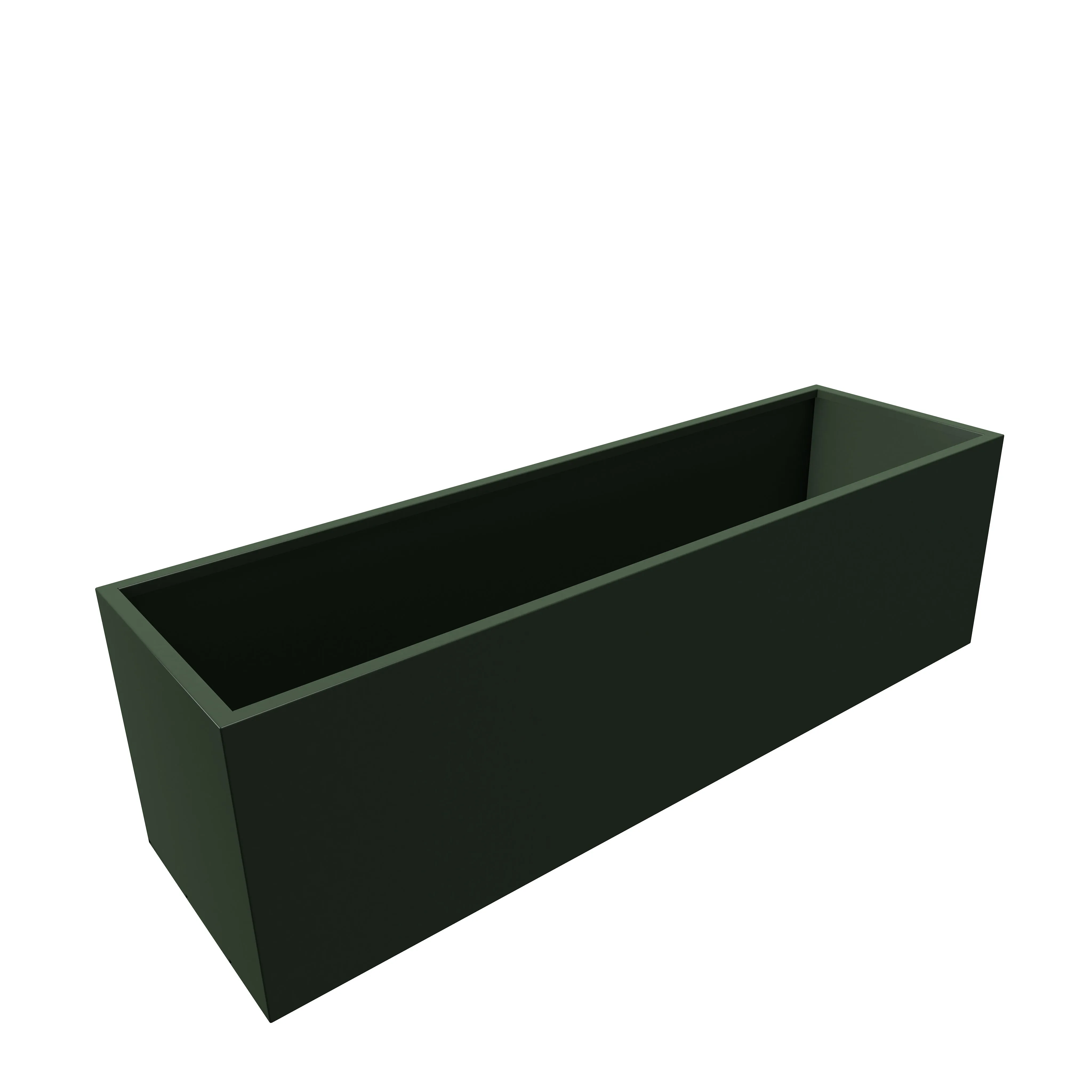 Modern Steel Planter Box