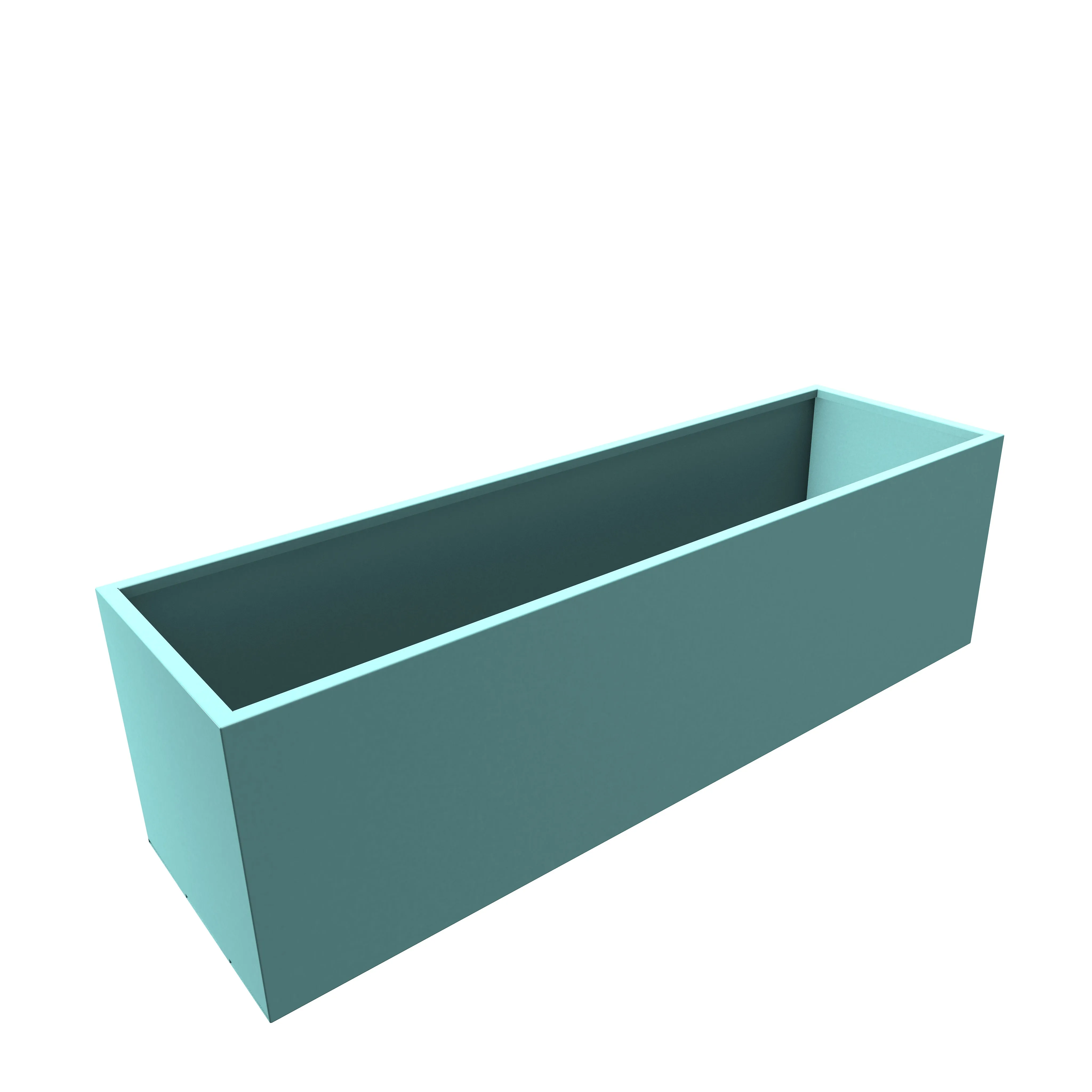 Modern Steel Planter Box