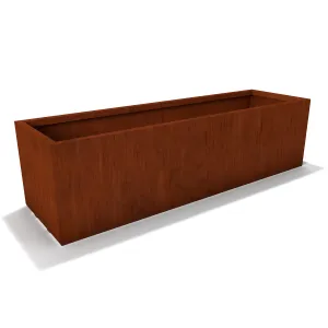Modern Steel Planter Box