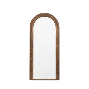Monica Wooden Arched Mirror