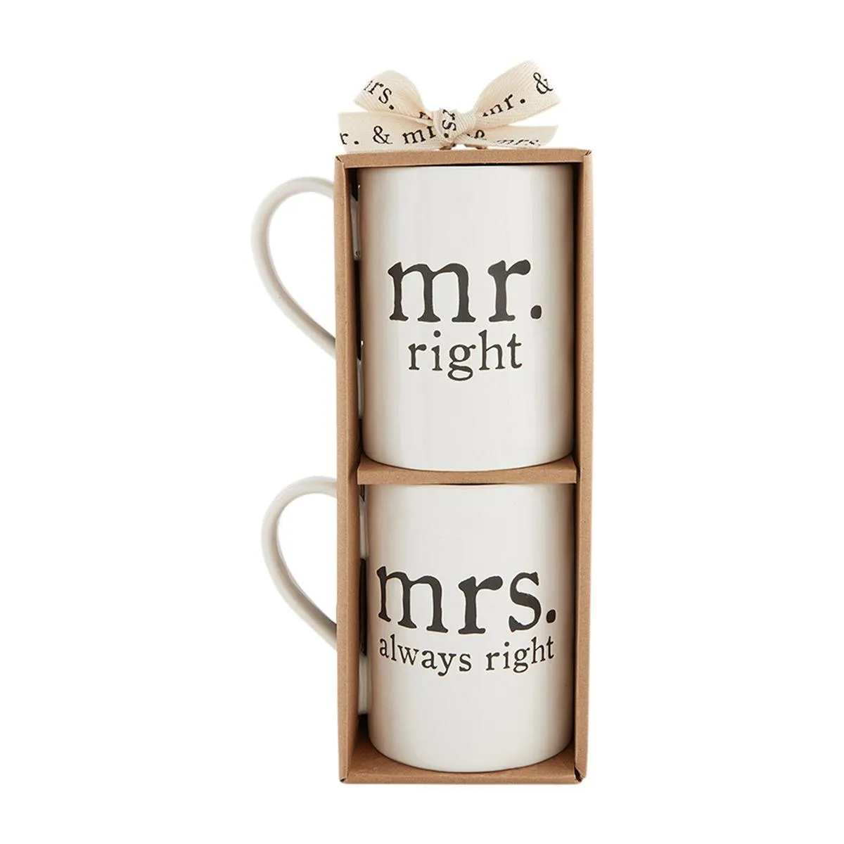 Mr. & Mrs. Always Right Mugs