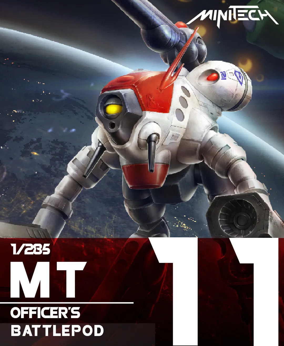 MT11 1/285 Robotech Macross Officer's Battlepod