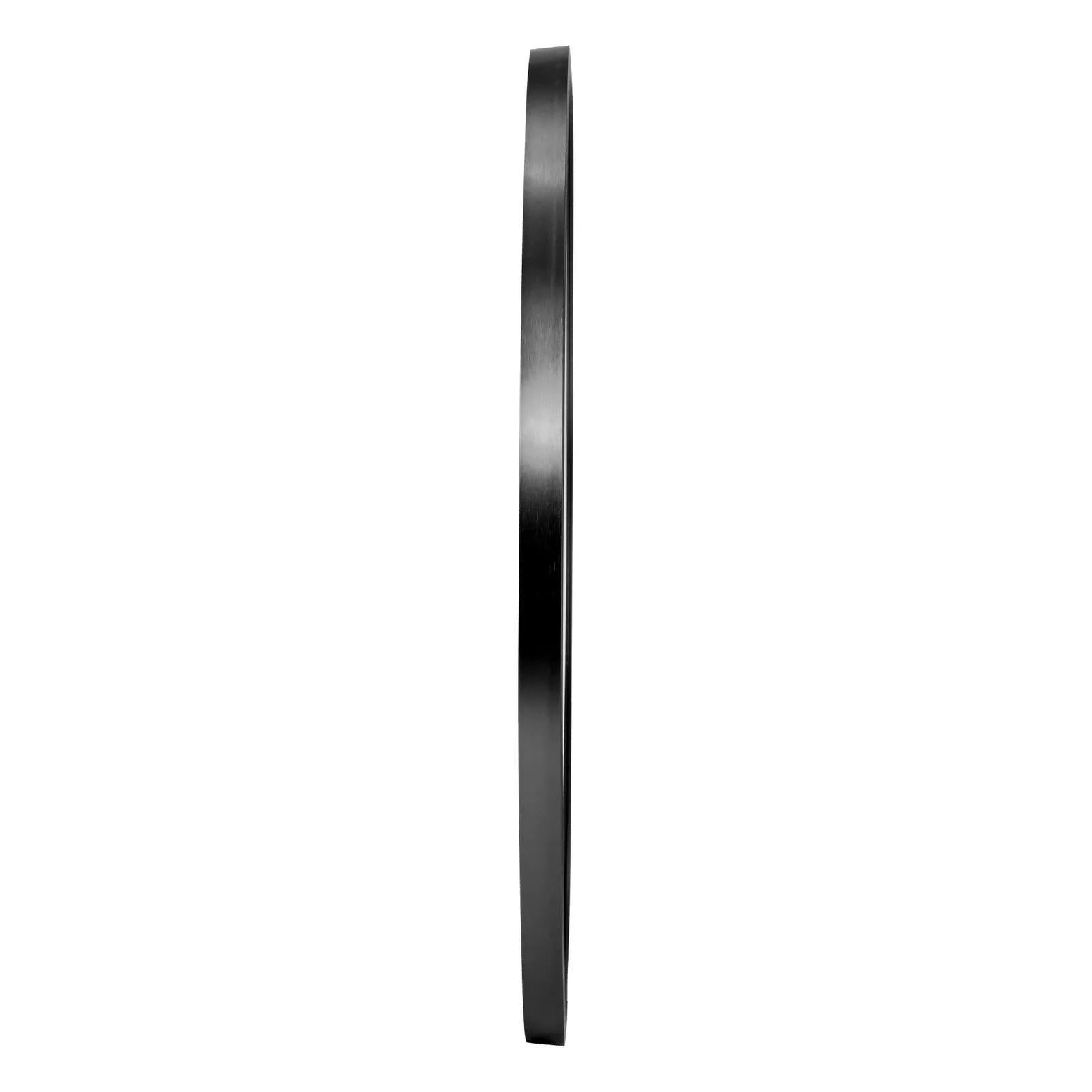 Oikiture Wall Mirrors Round 70cm Makeup Mirror Vanity Home Decro Black Bathroom