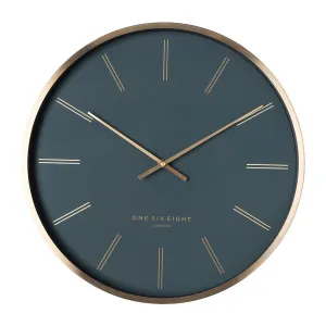 Otto Clock - Petrol Blue (40cm)