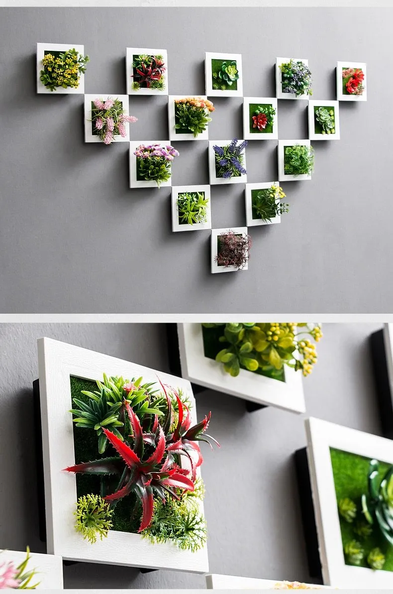 Paityn - Artificial Plant 3D Box Planter