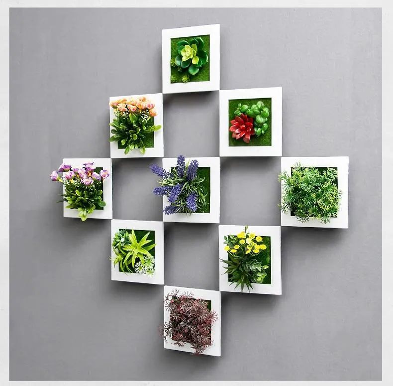 Paityn - Artificial Plant 3D Box Planter