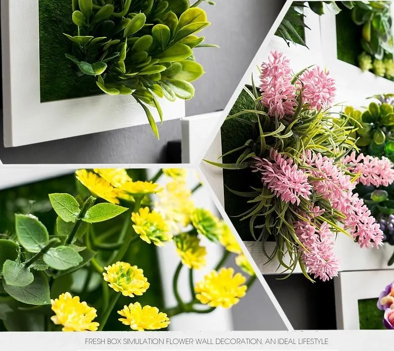 Paityn - Artificial Plant 3D Box Planter