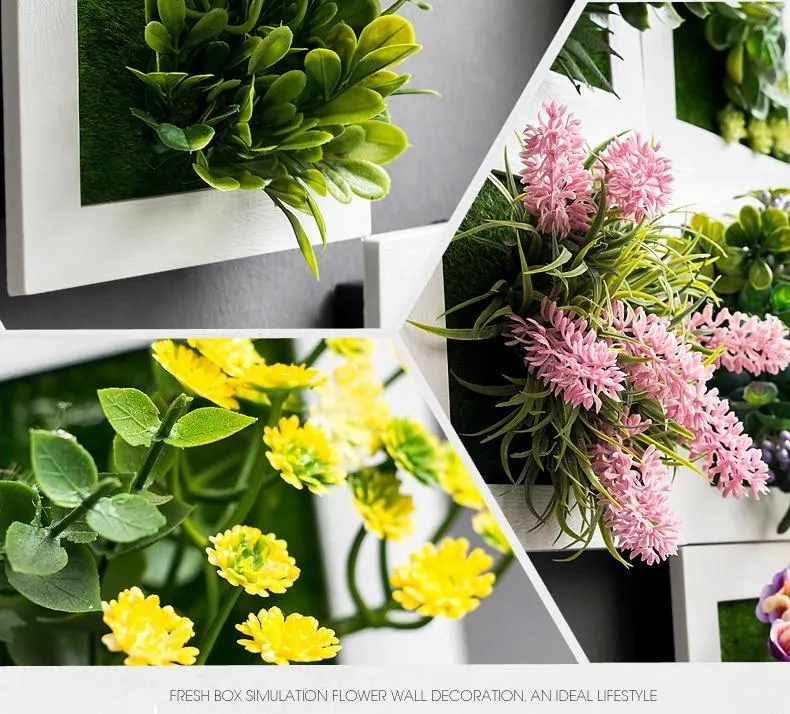 Paityn - Artificial Plant 3D Box Planter