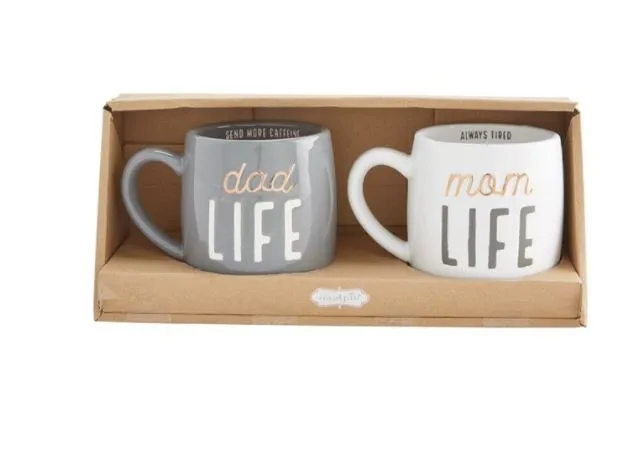 Parent Life Mug Set