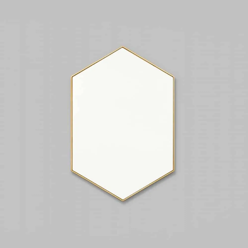 Preston Mirror - Brass 50cm x 75cm