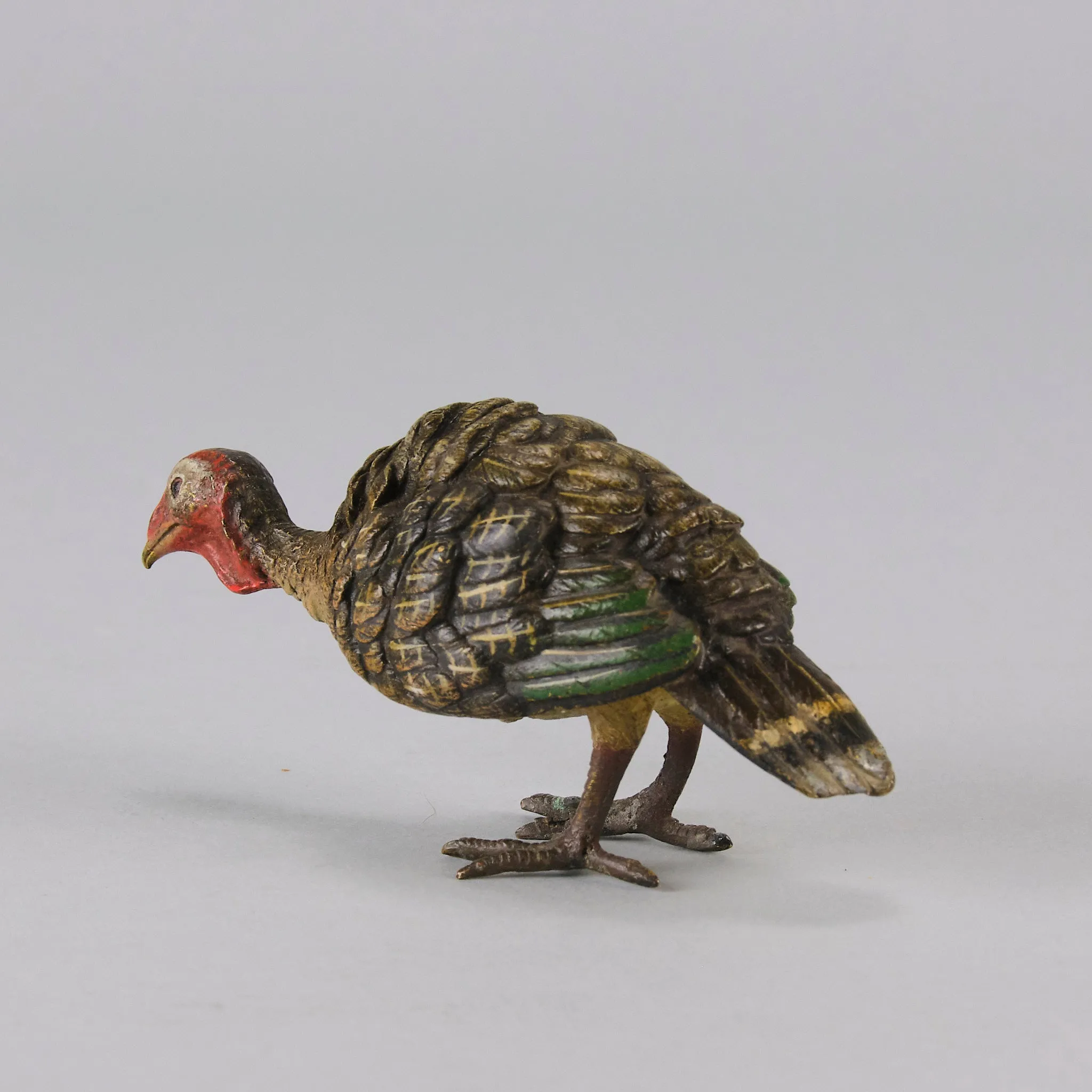 "Feeding Turkey" by Franz Bergman