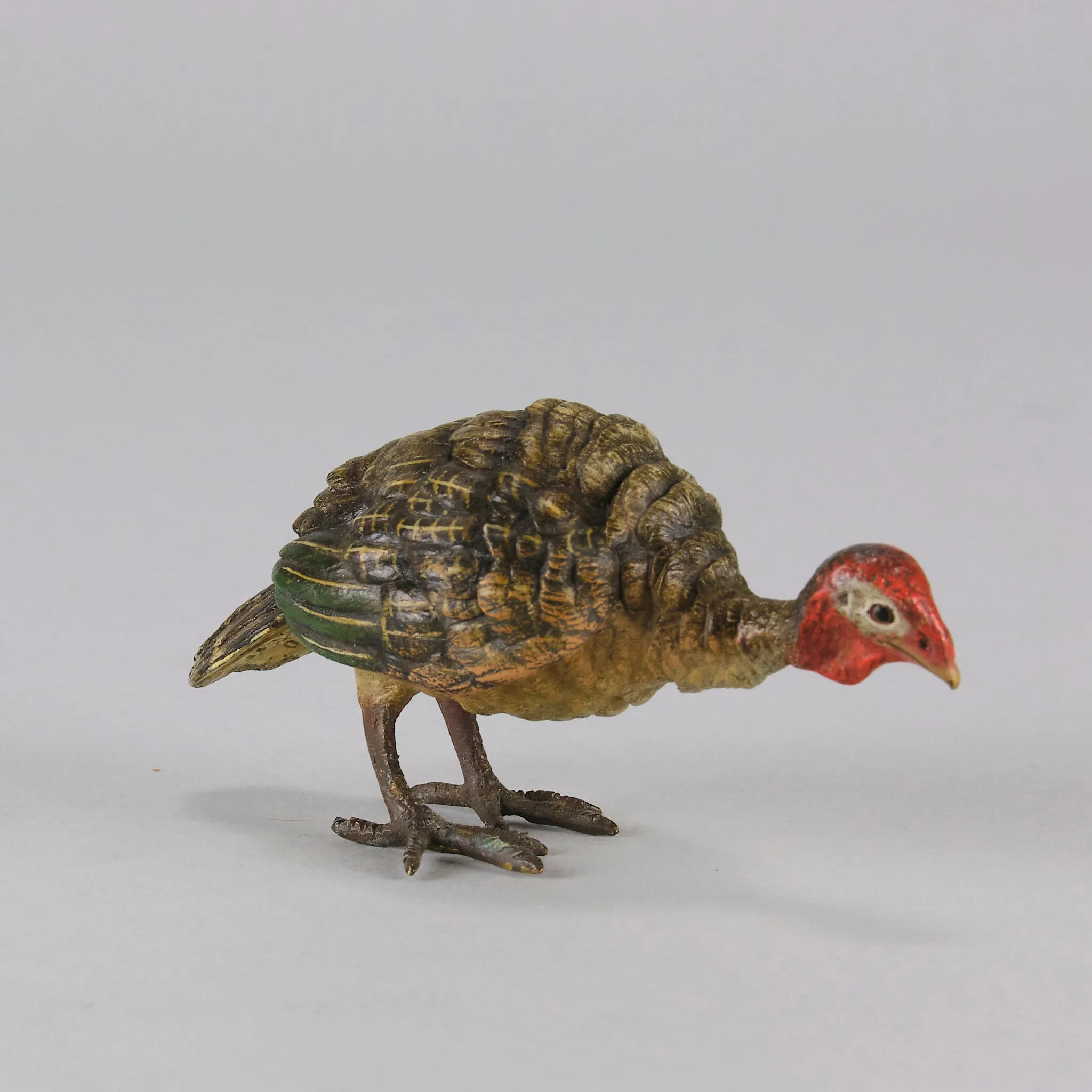 "Feeding Turkey" by Franz Bergman