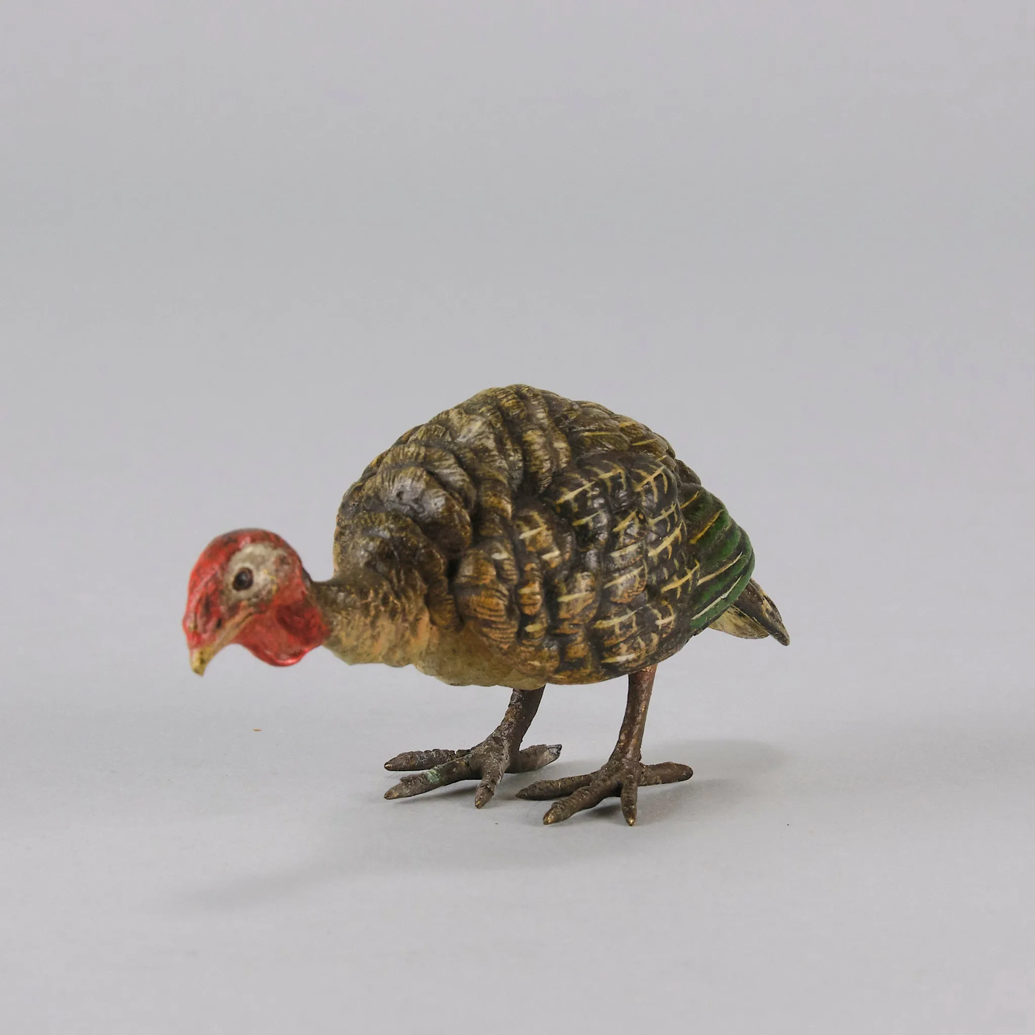 "Feeding Turkey" by Franz Bergman