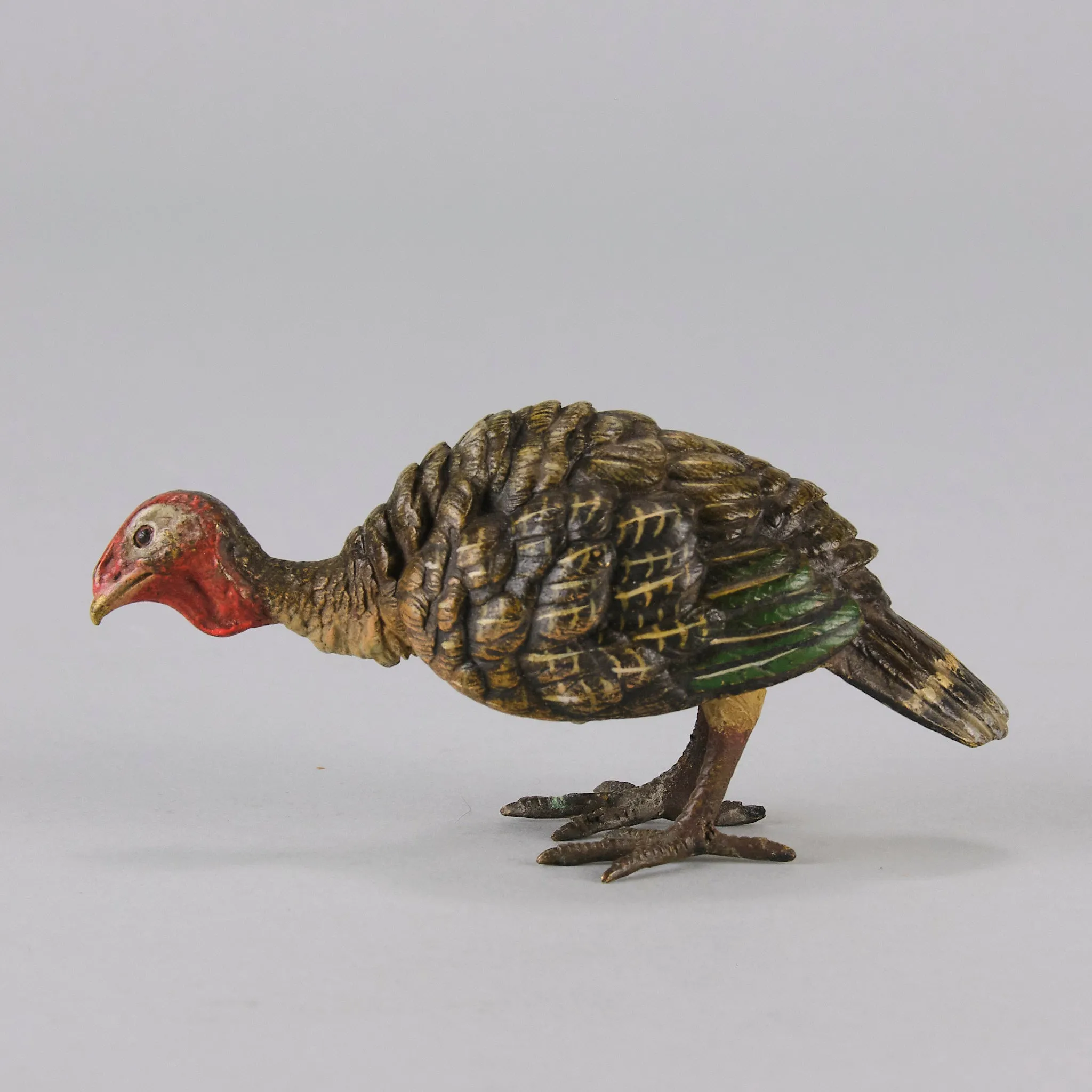 "Feeding Turkey" by Franz Bergman