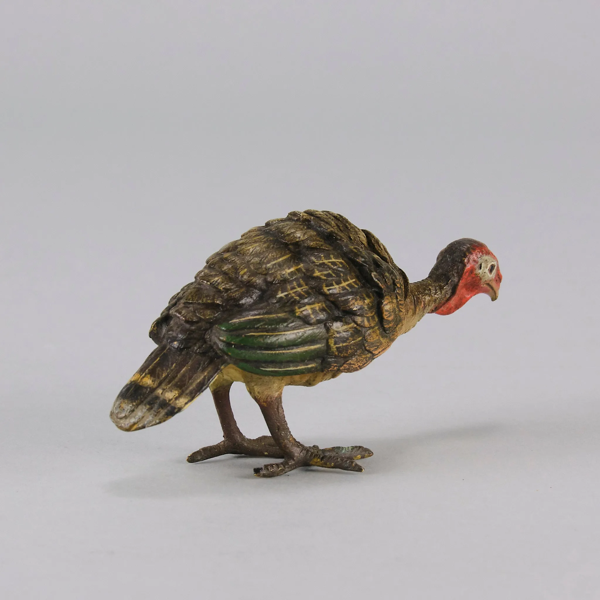 "Feeding Turkey" by Franz Bergman