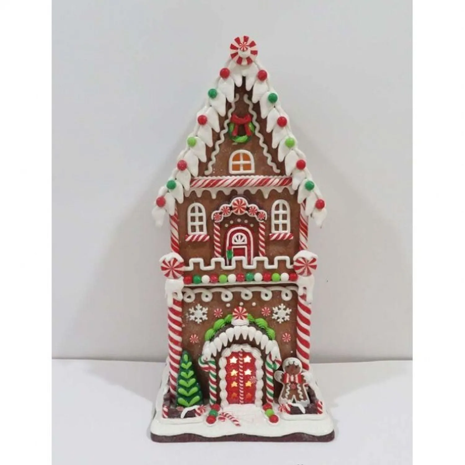 Regency International 21" LED Battery Timer Candy Town Lighted House
