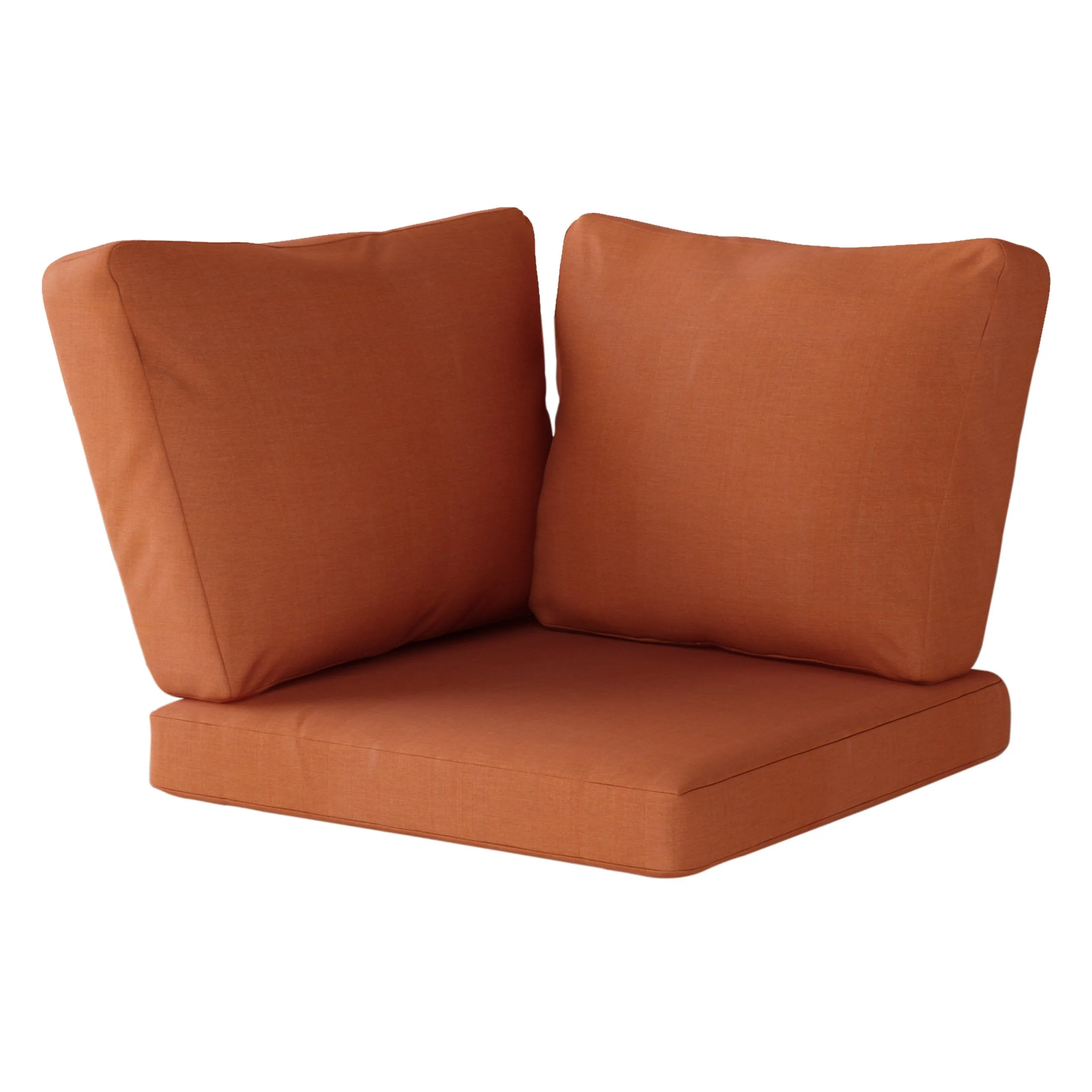 Replacement Back & Seat Square Corner Sectional Cushions 3pc