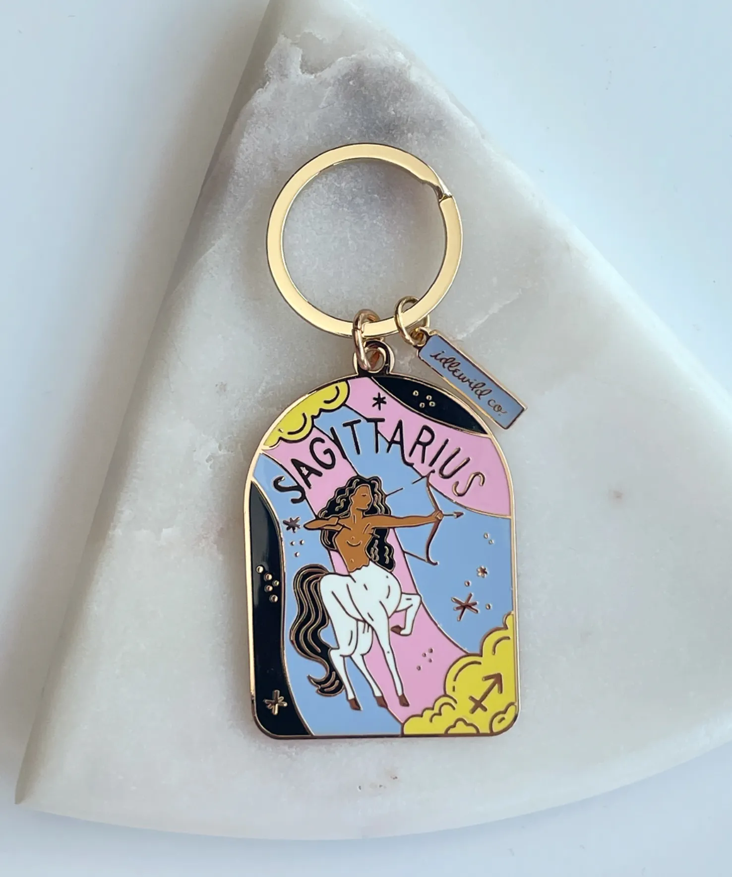 Sagittarius Keychain