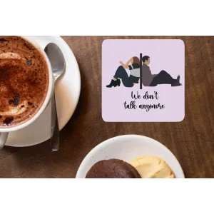 Selena Gomez Coasters - We Don't Talk Anymore Art