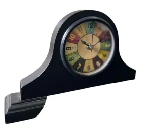 Sky Instruments Table Clock Number Design Rounds Wooden Antique Strongs
